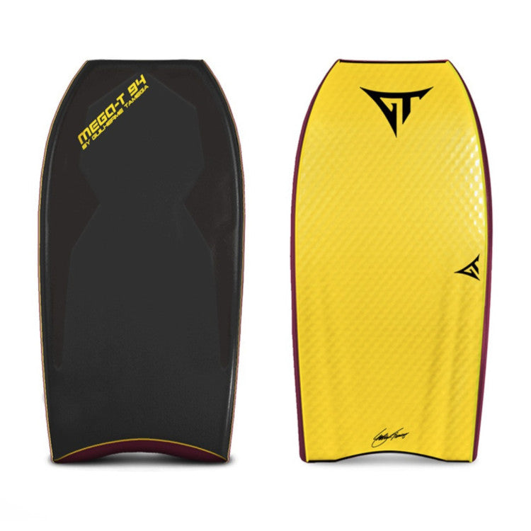 GT BOARDS MEGA-T 94 BLACK/YELLOW