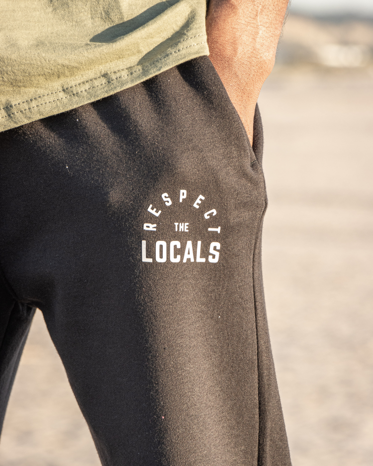Joggers Respect the locals