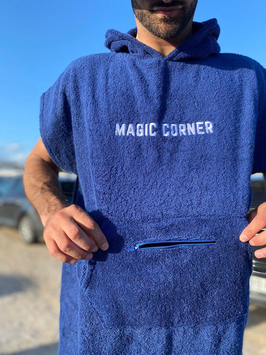 Poncho Corner Blue