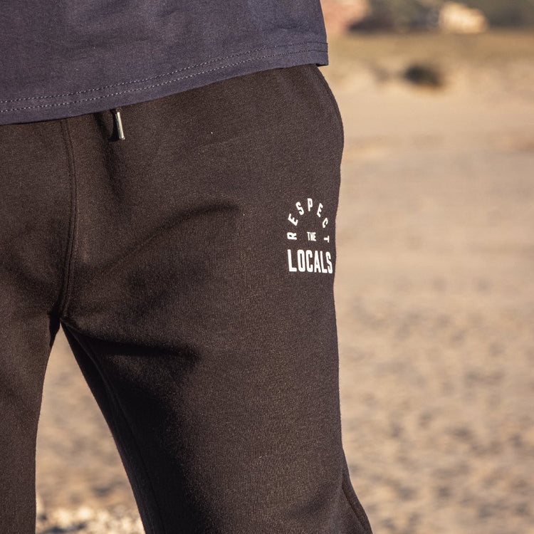 Joggers Respect the Locals
