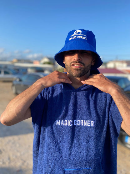 Poncho Corner Blue