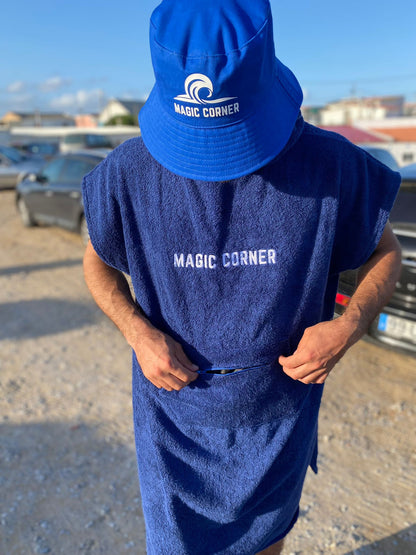 Poncho Corner Blue
