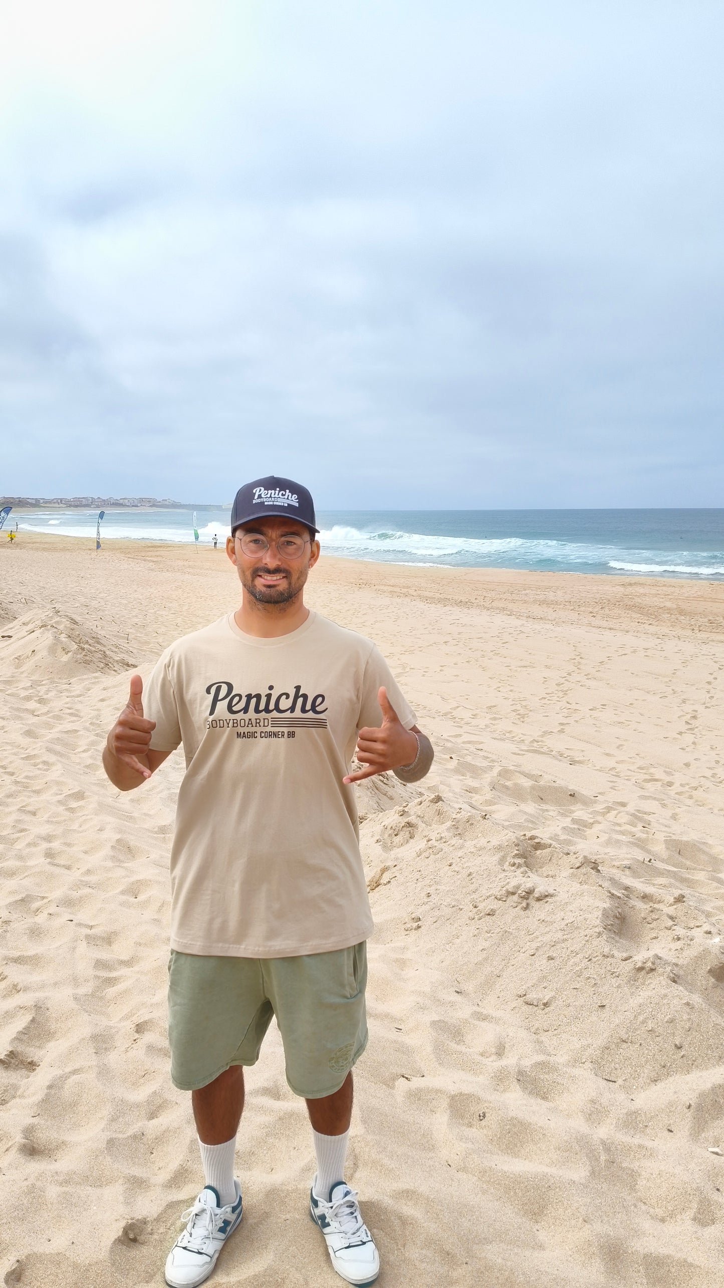 T-shirt Peniche Bodyboard