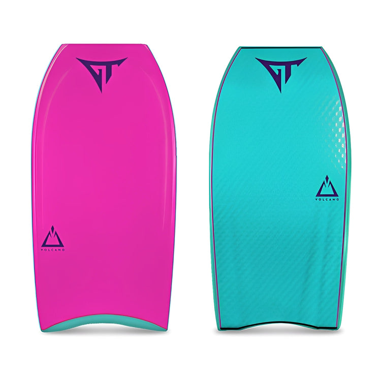 GT BOARDS VOLCANO NEON PINK/TURQUOISE