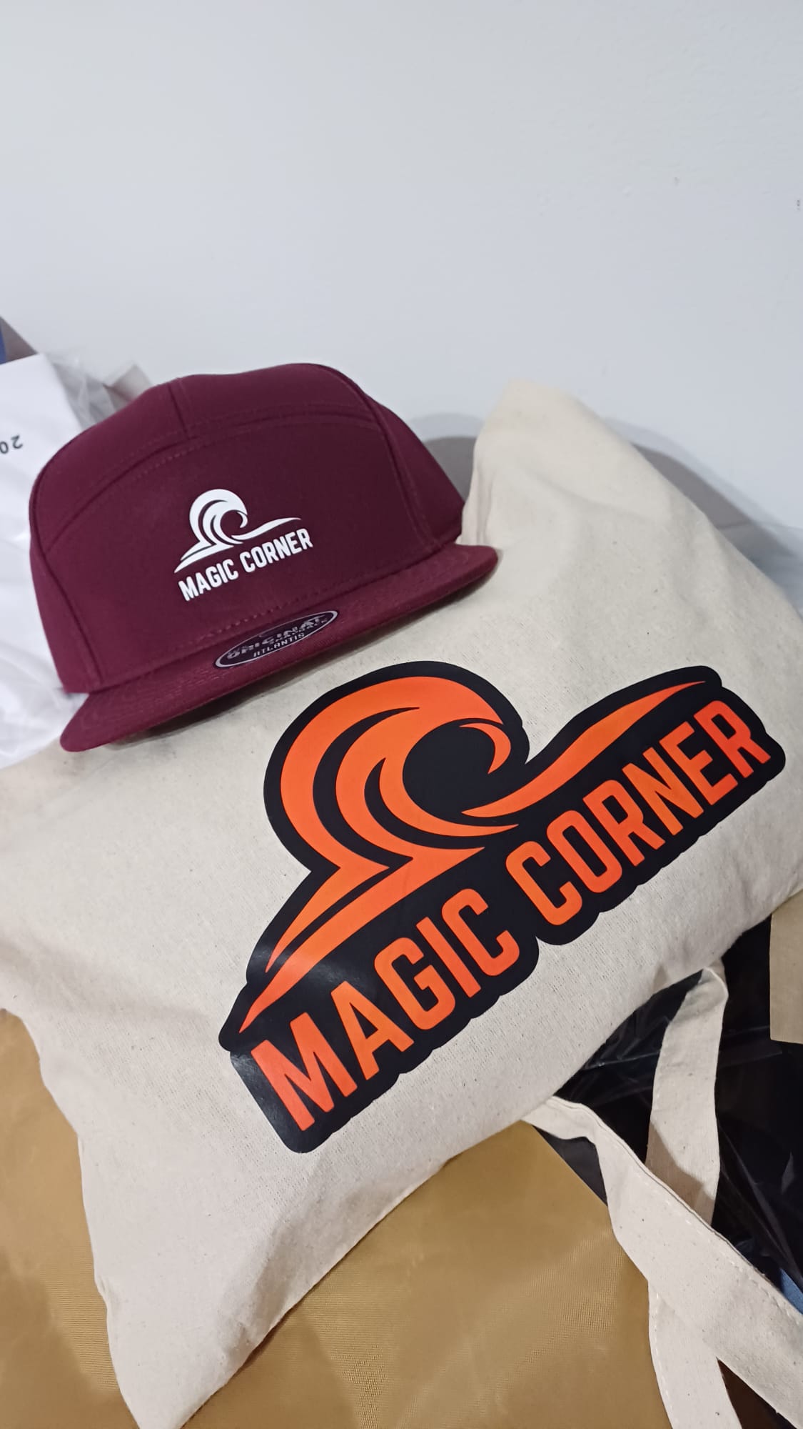 Bolsa de esquina mágica