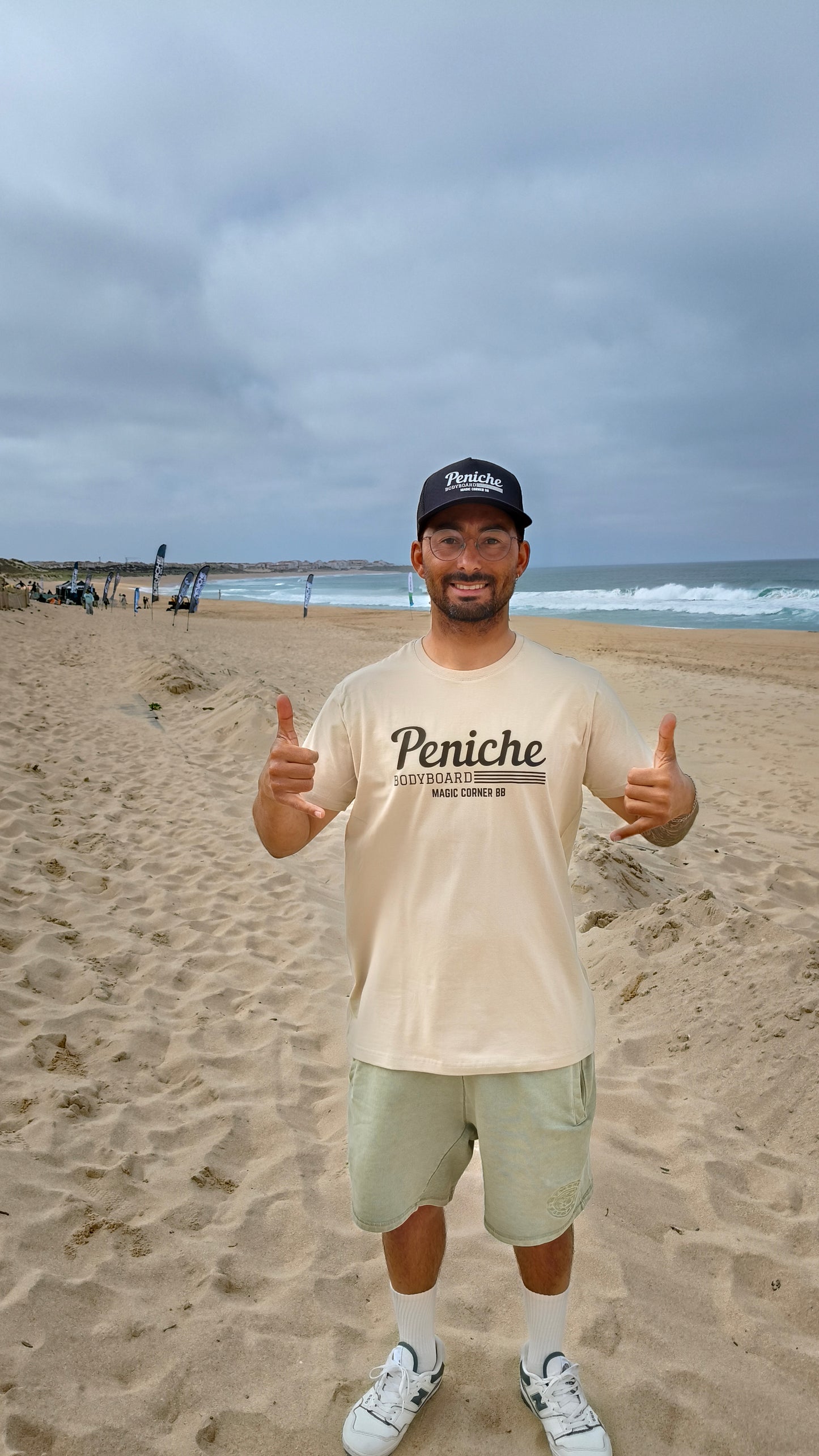 T-shirt Peniche Bodyboard