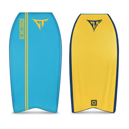 GT BOARDS PAULO COSTA PP FISH BLUE CURACAO/YELLOW