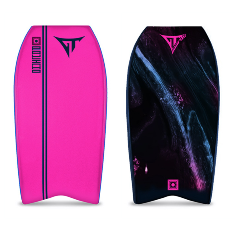 GT BOARDS PAULO COSTA D12 FISH PINK/BLACK GRAPHIC