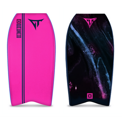 GT BOARDS PAULO COSTA D12 FISH PINK/BLACK GRAPHIC