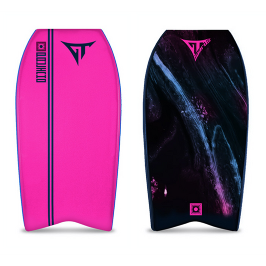 GT BOARDS PAULO COSTA D12 FISH PINK/BLACK GRAPHIC