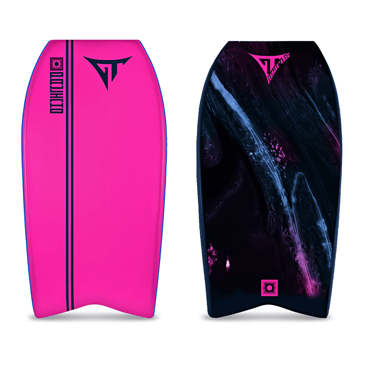 GT BOARDS PAULO COSTA D12 FISH PINK/BLACK GRAPHIC