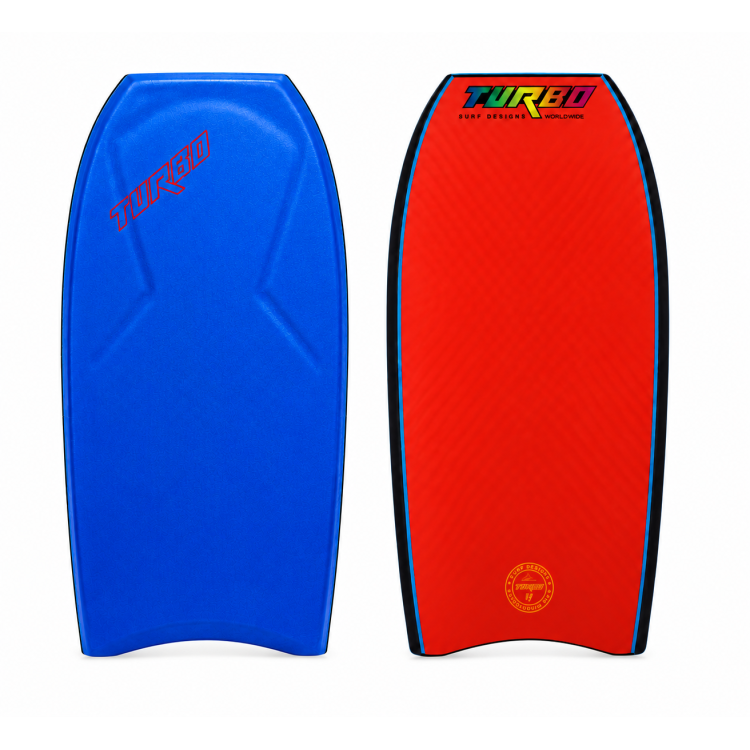 TURBO THE SIX Azul Marinho/Vermelho com 2 stringers planos