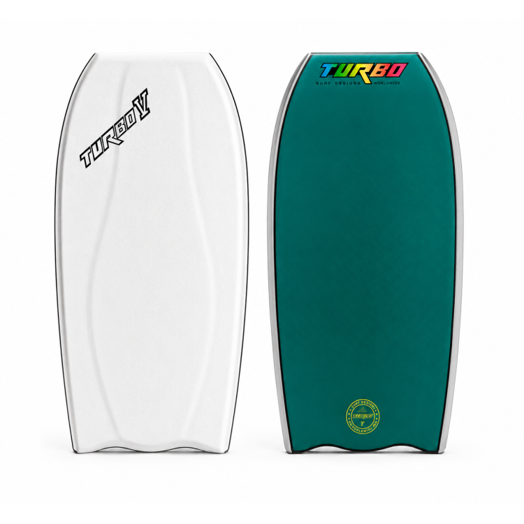 TURBO V Bat-Tail Branco/Verde-Pato
