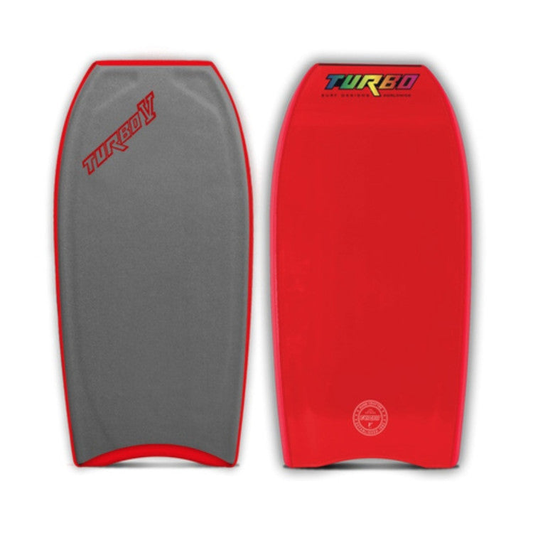TURBO V Cinza Frio/Vermelho